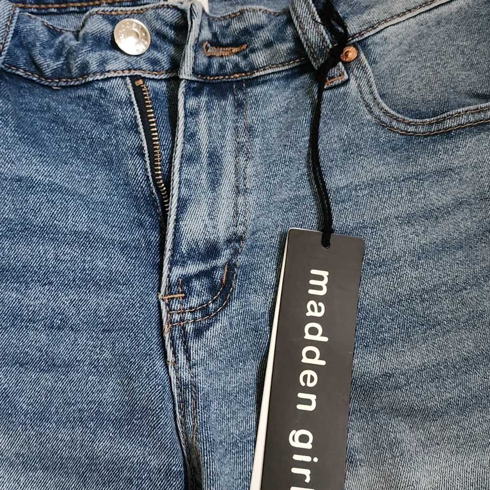 Madden Girl Light Blue Jean Shorts
